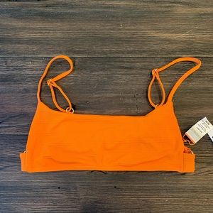 LSpace ribbed bikini top